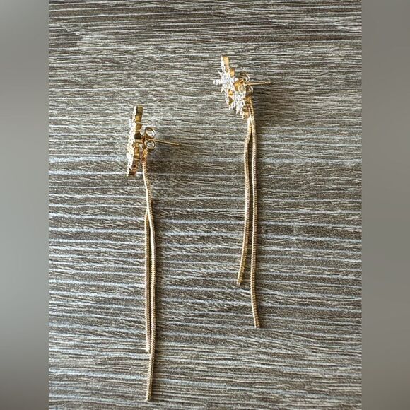 BohemianāstarādropāearringsāA787 - Picture 3 of 5